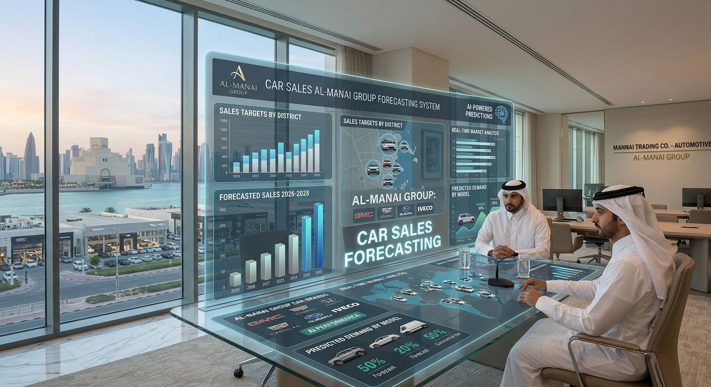 almanai group cars sales forecasting