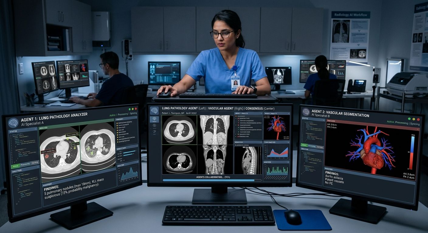 multi agent radiology assistant