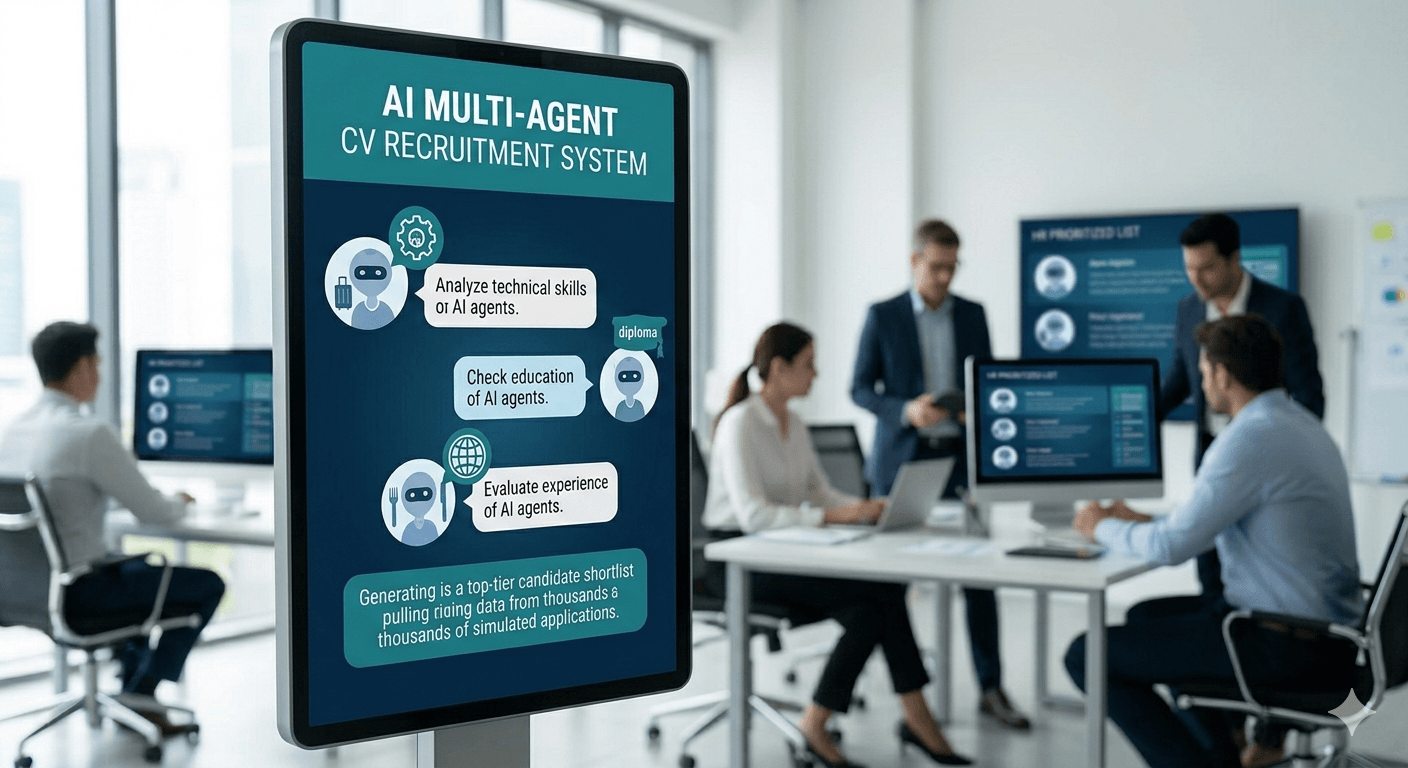 AI multi agent cv recruitement system